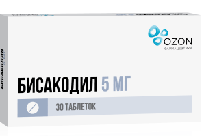 Купить бисакодил, таблетки покрытые кишечнорастворимой оболочкой 5мг, 30 шт в Семенове