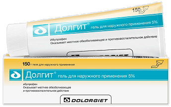 Долгит, гель для наружного применения 5%, туба 150г