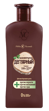 Невская косметика шампунь для волос дегтярный, 400мл