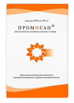 Промисан, капсулы 550мг, 60 шт БАД