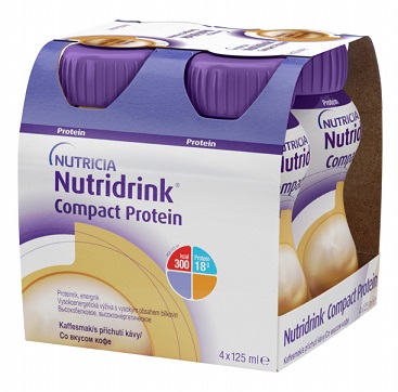 Купить nutridrink (нутридринк) компакт протеин со вкусом кофе 125мл, 4 шт в Семенове