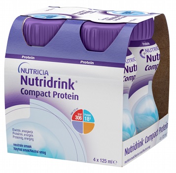 Купить nutridrink (нутридринк) компакт протеин с нейтральным вкусом 125мл, 4 шт в Семенове