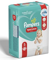 Купить pampers pants (памперс) подгузники-трусы 5 юниор 12-17кг, 15шт в Семенове