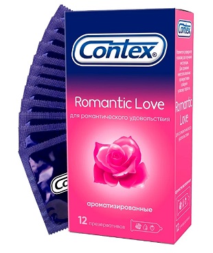 Contex (Контекс) презервативы Romantic Love ароматические 12шт