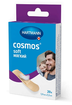 Paul Hartmann (Пауль Хартманн) Пластырь нестерильный Cosmos soft  (Космос софт) 19х72 мм 20 шт