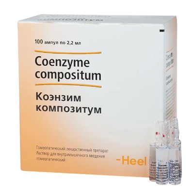 Купить коэнзим-композитум, раствор для внутримышечного введения гомеопатический 2,2мл, ампулы 100шт в Семенове
