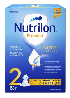 Nutrilon Premium 2 (Нутрилон) сухая смесь детская с 6 месяцев, 350г