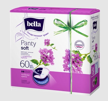 Купить bella (белла) прокладки panty soft с эктрактом вербены 60 шт в Семенове