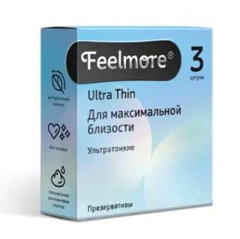 Feelmore (Филлморе) презервативы ультратонкие, 3шт 