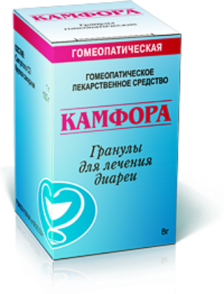 Камфора Рубини, гранулы гомеопатические, 8г