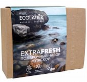 Купить ecolatier (эколейтер) набор подарочный мужской extra fresh: гель для душа 150мл+шампунь 150мл в Семенове