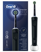 Купить oral-b (орал-би) электрическая зубная щетка vitality pro d103.413.3 тип 3708 с зарядным устройством, тип 3757, черный в Семенове