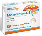 Купить мемантин-сз, таблетки, покрытые пленочной оболочкой 10мг, 30 шт в Семенове