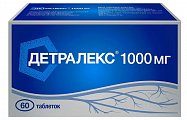 Купить детралекс, таблетки, покрытые пленочной оболочкой 1000мг, 60 шт в Семенове