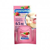 Купить денторол (dentorol) зубная нить клубника 65м в Семенове
