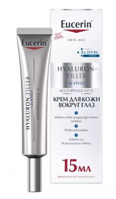 Купить eucerin hyaluron-filler (эуцерин) крем для кожи вокруг глаз 15 мл в Семенове