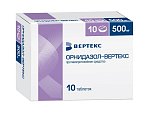 Купить орнидазол, таблетки, покрытые пленочной оболочкой 500мг, 10 шт в Семенове