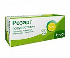Купить розарт, таблетки, покрытые пленочной оболочкой 5мг, 90 шт в Семенове