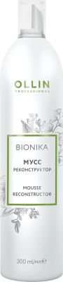 Купить ollin prof bionika (оллин) мусс реконструктор для восстановления волос, 300мл в Семенове