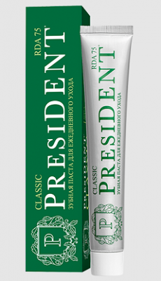 Купить президент (president) зубная паста классик, 100мл в Семенове