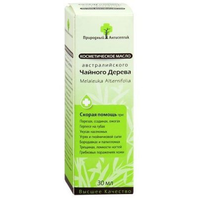 Купить аспера масло косметическое природный антисептик австралийское чайное дерево с эвкалиптом, 30мл в Семенове