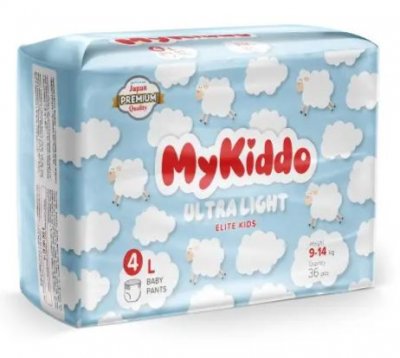 Купить mykiddo elite kids (майкиддо) трусики-подгузники детские 9-14 кг размер l 36 шт. в Семенове