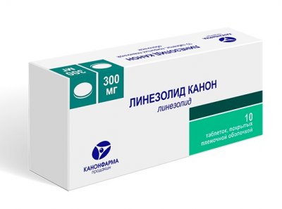 Купить линезолид-канон, таблетки, покрытые пленочной оболочкой 300мг, 10 шт в Семенове