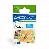 Купить ecoplast activ набор тканевых пластырей, 16 шт в Семенове
