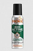 Купить пикник (picnic) bio activ аэрозоль от комаров, клещей и слепней, 125мл  в Семенове