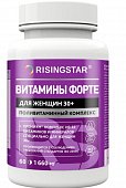 Купить risingstar (рисингстар) витамины форте поливитаминный комплекс для женщин 30+, таблетки, покрытые пленочной оболочкой массой 1,660г 60 шт. бад в Семенове