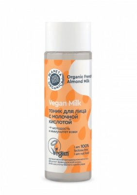 Купить planeta organica (планета органика) hair super food тоник для лица молочная кислота, 200мл в Семенове