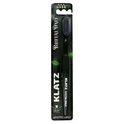 Купить klatz (клатц) brutal only щетка зубная для взрослых жесткая, 1 шт в Семенове