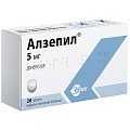Купить алзепил, таблетки, покрытые пленочной оболочкой 5мг, 28 шт в Семенове
