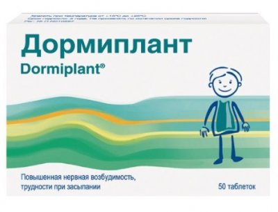 Купить дормиплант, таблетки покрытые пленочной оболочкой, 50шт в Семенове