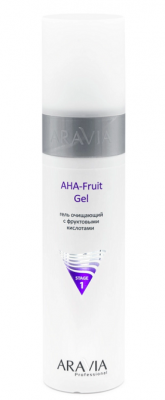 Купить aravia (аравиа) гель для лица очищающий с фруктовыми кислотами ана fruit gel, 250мл в Семенове