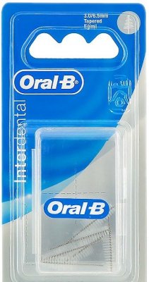 Купить oral-b (орал-би) ершики для межзубной щетки, конические, 6 шт в Семенове