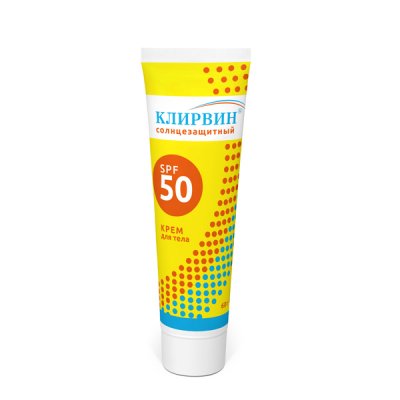 Купить клирвин крем для тела солнцезащитный, 60мл spf 50 в Семенове