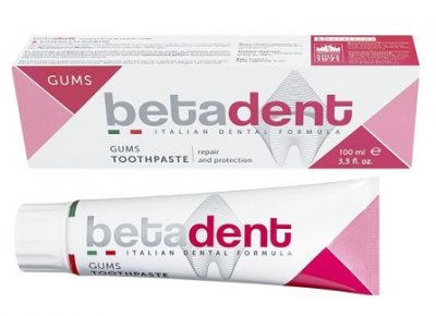 Купить betadent (бетадент) зубная паста gums, туба 100мл в Семенове