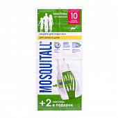 Купить mosquitall (москитолл) защита для взрослых пластинки от комаров 12шт в Семенове