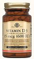 Купить solgar (солгар) витамин д3 600ме, капсулы 240мг 60 шт бад в Семенове