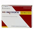 Купить ко-эксфорж, таблетки, покрытые оболочкой 10мг+160мг+12,5мг, 28 шт в Семенове