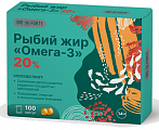 Купить рыбий жир омега-3 bioforte, капсулы 100шт бад в Семенове