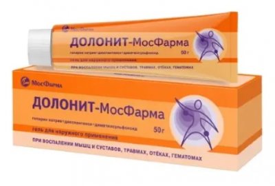 Купить долонит-мосфарма, гель для наружного применения, 50г в Семенове