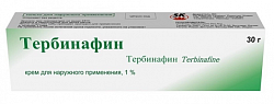 Купить тербинафин, крем для наружного применения 1%, 30 г в Семенове