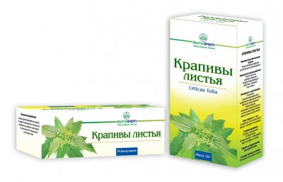 Купить крапивы листья, фильтр-пакеты 1,5г, 20 шт в Семенове