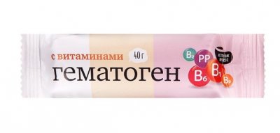 Купить гематоген народный витаминизированный 40г бад в Семенове