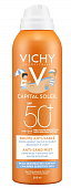 Купить vichy capital soleil (виши) спрей-вуаль детский анти-песок для лица и тела 200мл spf50 в Семенове