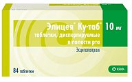 Купить элицея ку-таб, таблетки, диспергируемые 10мг, 84 шт в Семенове
