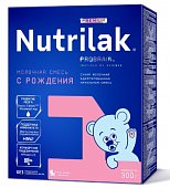 Купить нутрилак (nutrilak) премиум 1 молочная смесь 0-6 месяцев, 300г в Семенове