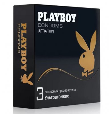 Купить playboy (плейбой) презервативы ультратонкие 3шт в Семенове